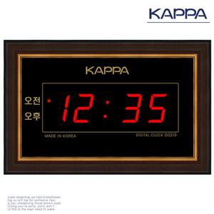 카파 2210 중형 전자 디지털벽시계 전자벽시계